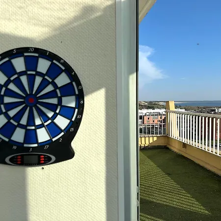 Vue Panoramique Au 8eme Etage Avec 3 Terrasses & 1 Parking A Berck-plage Apartmán *
