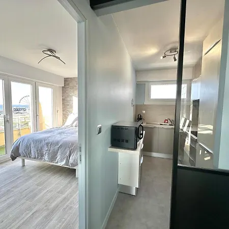 Apartmán Vue Panoramique Au 8eme Etage Avec 3 Terrasses & 1 Parking A Berck-plage *