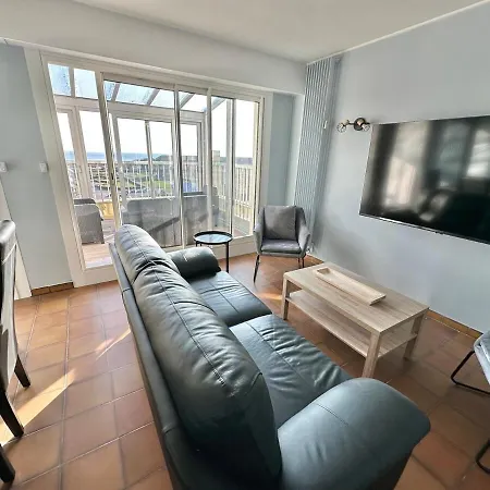 Vue Panoramique Au 8eme Etage Avec 3 Terrasses & 1 Parking A Berck-plage アパート *