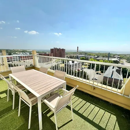 Apartment Vue Panoramique Au 8eme Etage Avec 3 Terrasses & 1 Parking A Berck-plage Berck