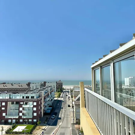 Vue Panoramique Au 8eme Etage Avec 3 Terrasses & 1 Parking A Berck-plage Apartmán Berck