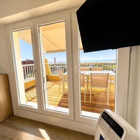アパート Vue Panoramique Au 8eme Etage Avec 3 Terrasses & 1 Parking A Berck-plage