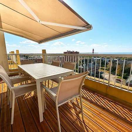 Vue Panoramique Au 8eme Etage Avec 3 Terrasses & 1 Parking A Berck-plage アパート